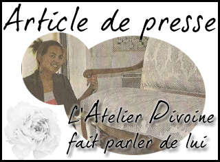 Article de presse Atelier Pivoine